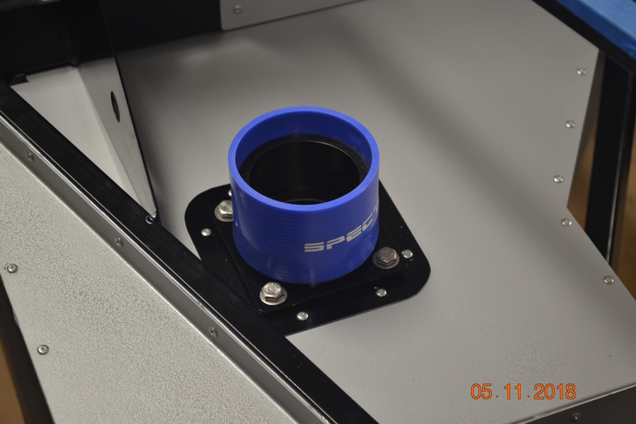 Air duct mounting plate and coupler (SPE8776) Sunshine Garage Mk IV